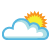 It is forecast to be Partly Cloudy at 10:00 PM CDT on May 20, 2013